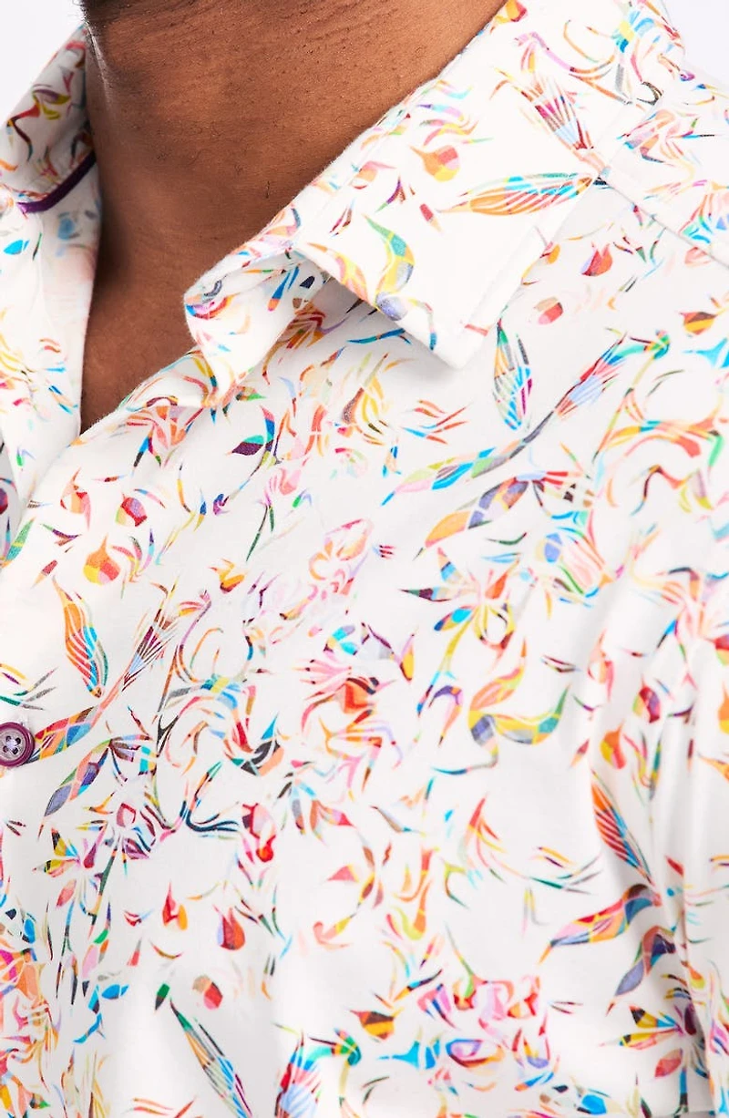 Wilmot Short Sleeve Cotton Button-Up Shirt