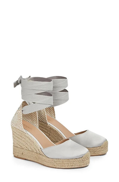Esmerelda Ankle Wrap Wedge Sandal