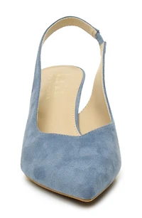 V-Cut Slingback Pump