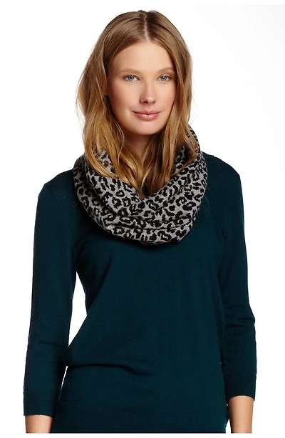 Leopard Print Infinity Scarf