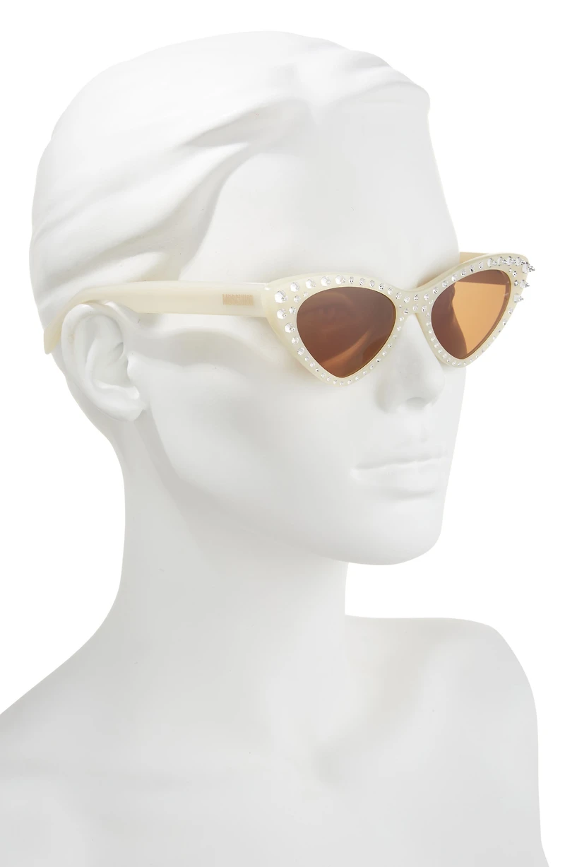 52mm Cat Eye Sunglasses