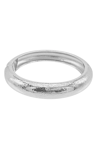 Textured Bangle Bracelet