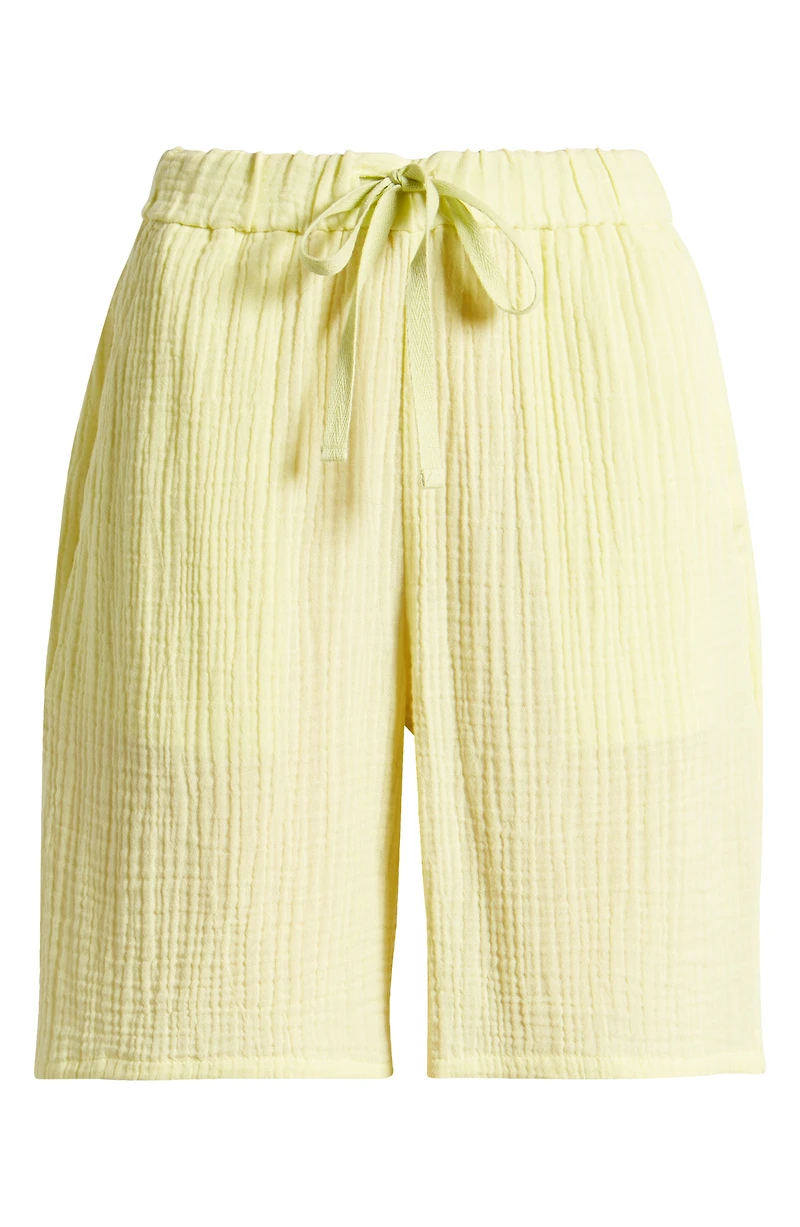 Organic Cotton Drawstring Shorts