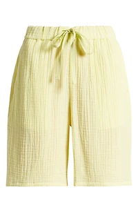 Organic Cotton Drawstring Shorts