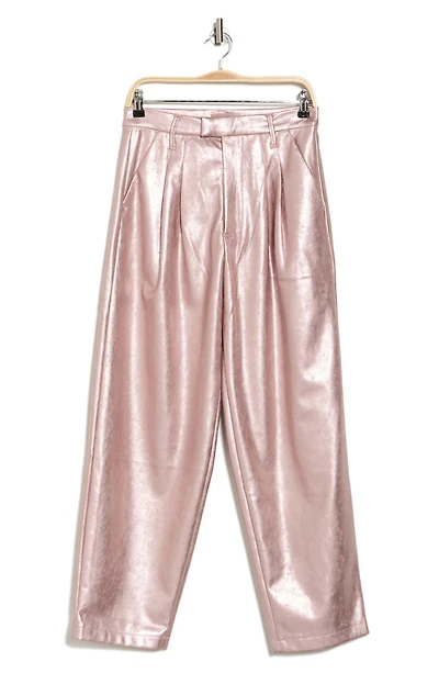 The Pleated Metallic Starlet Pants