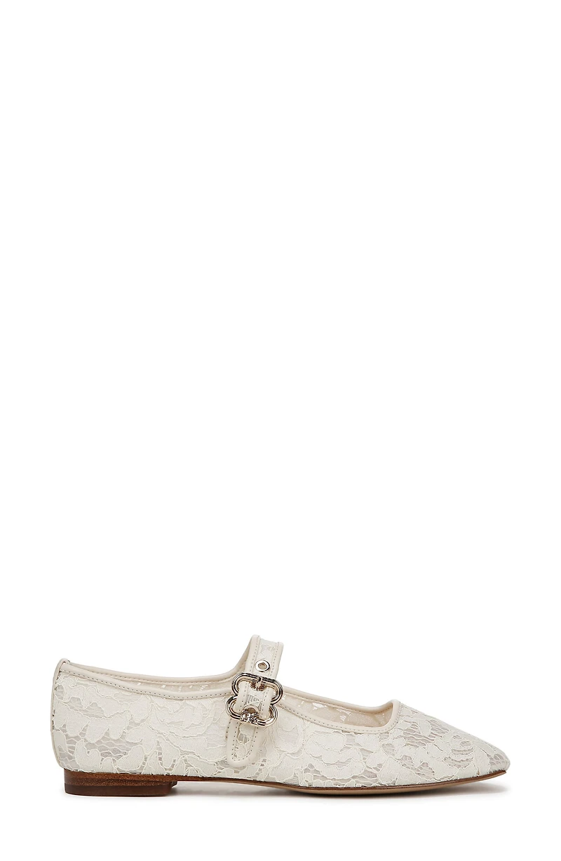 Michaela Mesh Mary Jane Flat