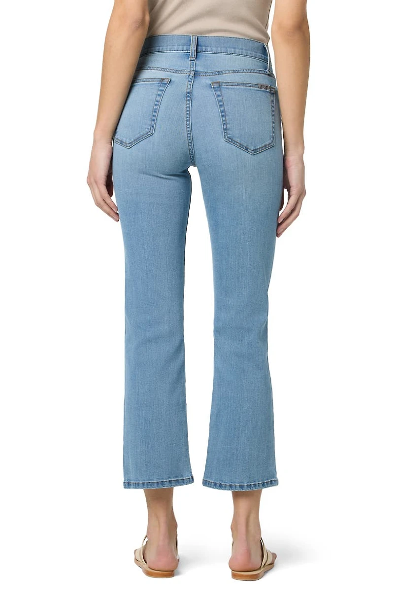 High Waist Crop Bootcut Jeans
