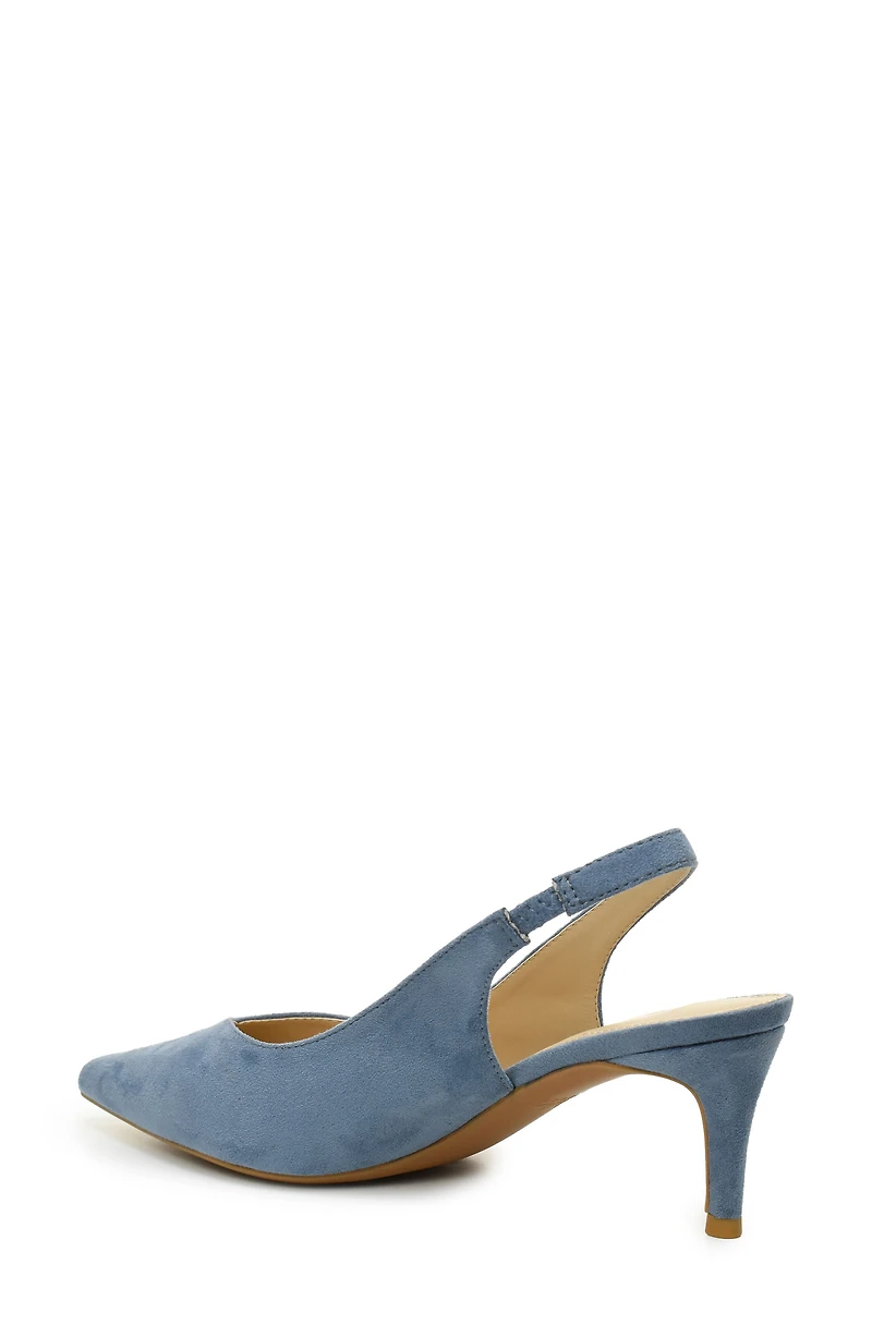 V-Cut Slingback Pump