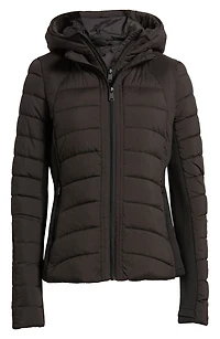 Hooded Quilted Water Repellent Jacket