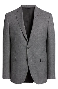 Ross Slim Fit Wool & Linen Sport Coat