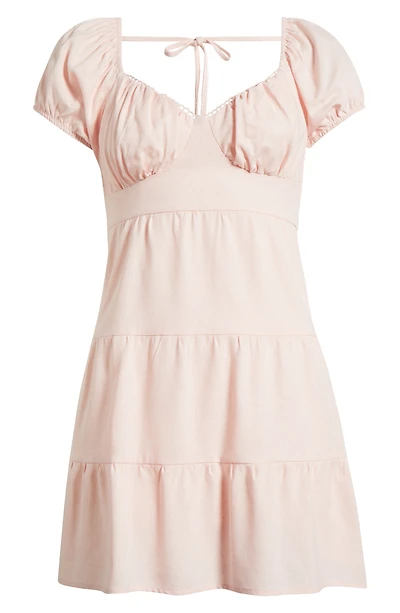 Puff Sleeve Minidress