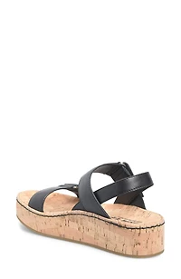 Sloan Quarter Strap Platform Sandal