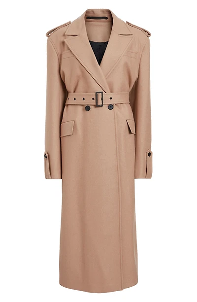 Augusta Wool Blend Trench Coat