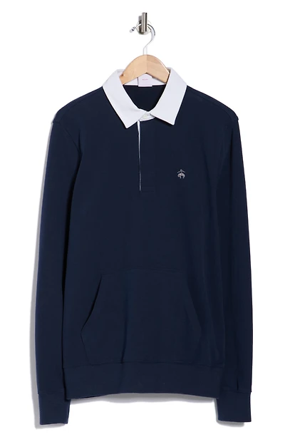 Long Sleeve Cotton Polo