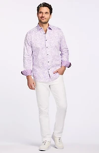 Caledon Cotton Button-Up Shirt