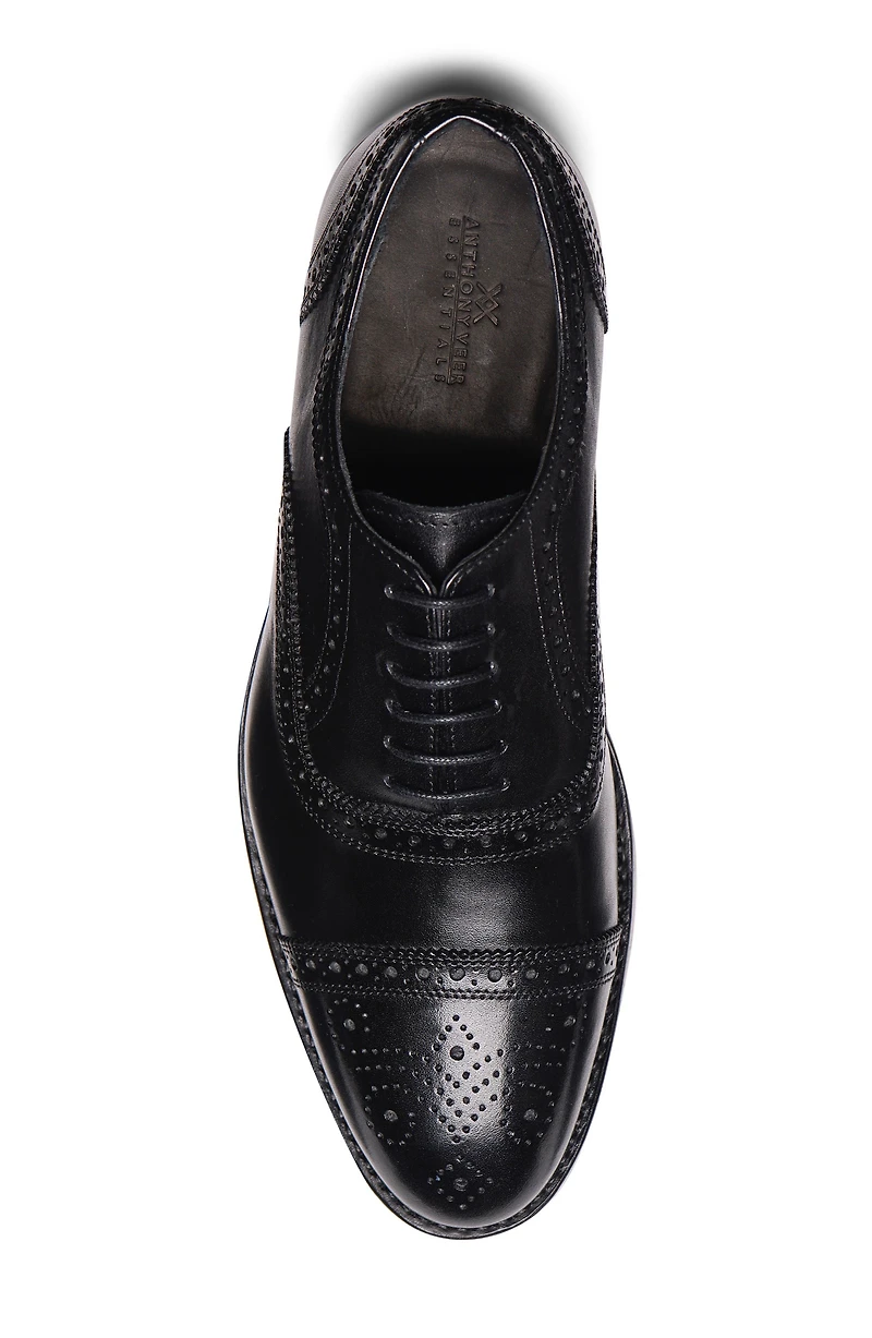 Ford Quarter Brogue Cap Toe Oxford