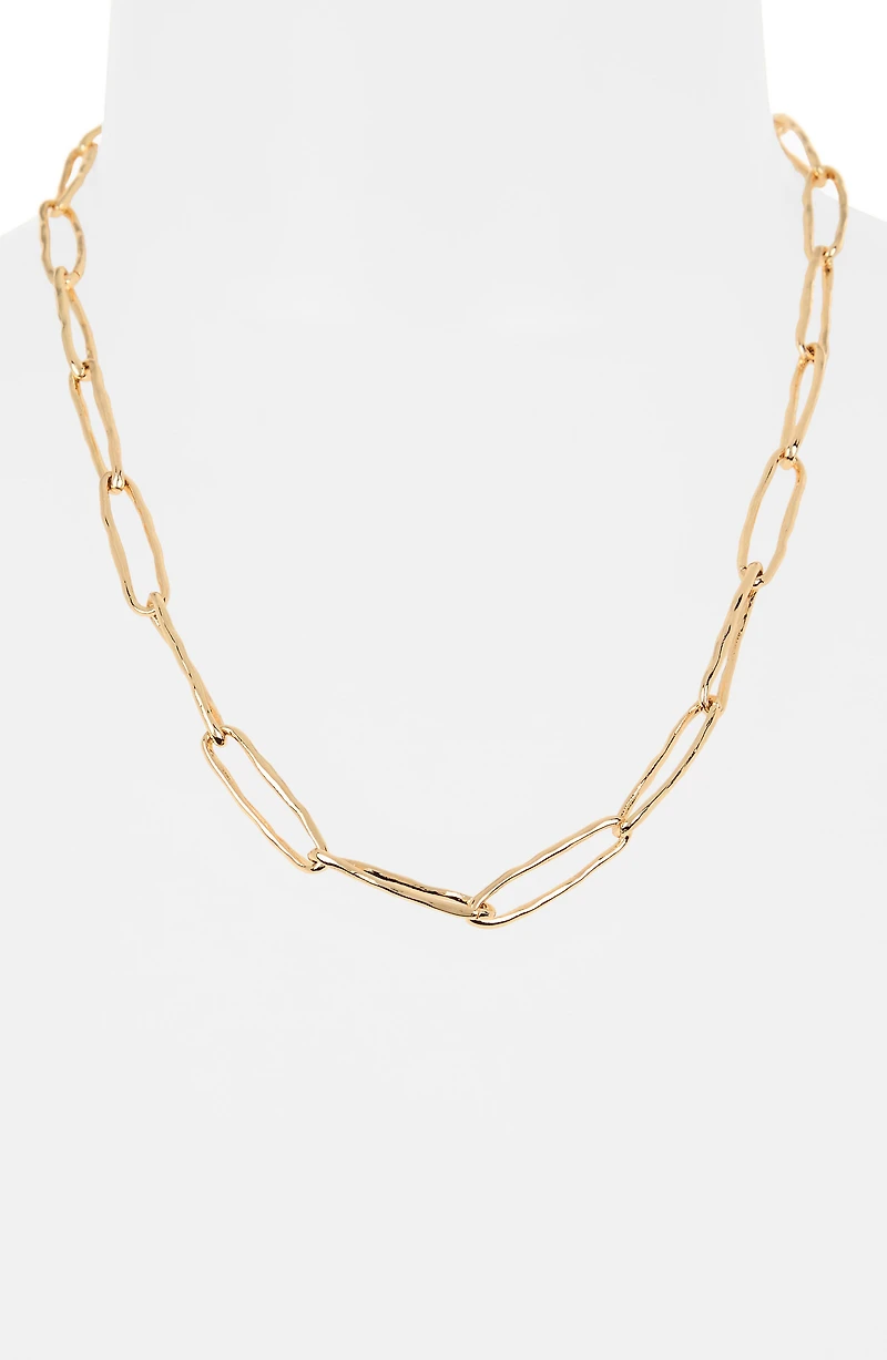 Paper Clip Chain Necklace