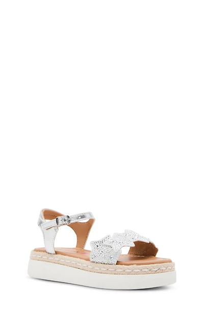 Kids' Jgems Ankle Strap Espadrille Platform Sandal