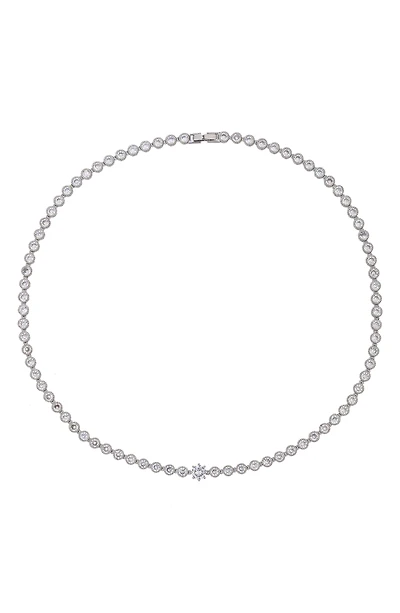 Nova Cubic Zirconia Collar Necklace