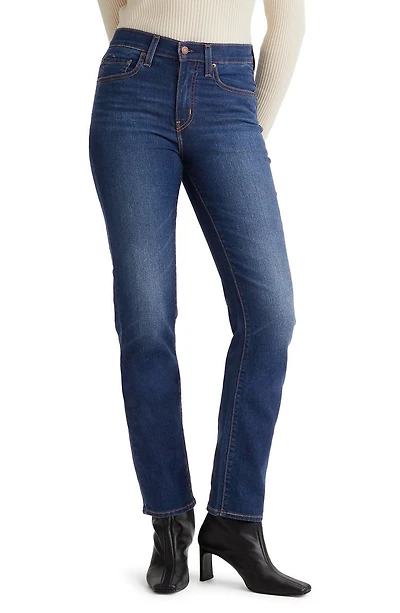 724™ High Waist Straight Leg Jeans