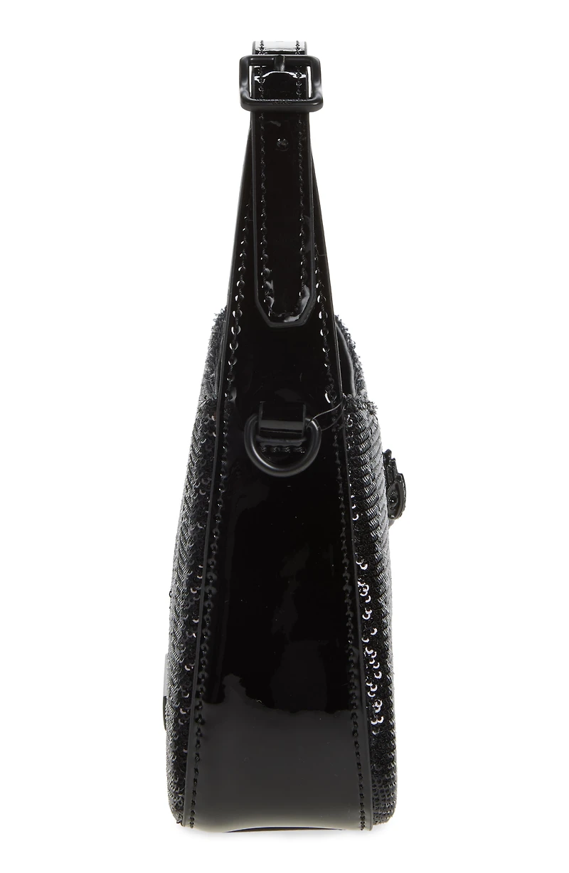 Mini Bond Embellished Shoulder Bag