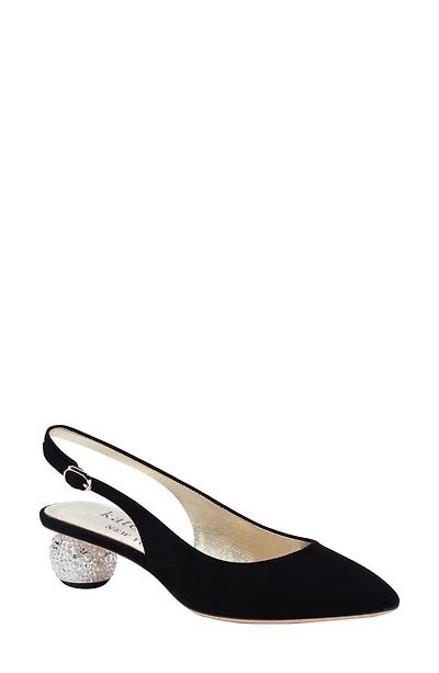 pointy toe slingback pump