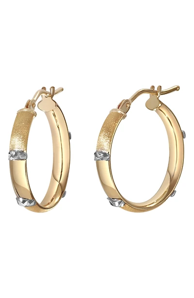 14K Gold Hoop Earrings