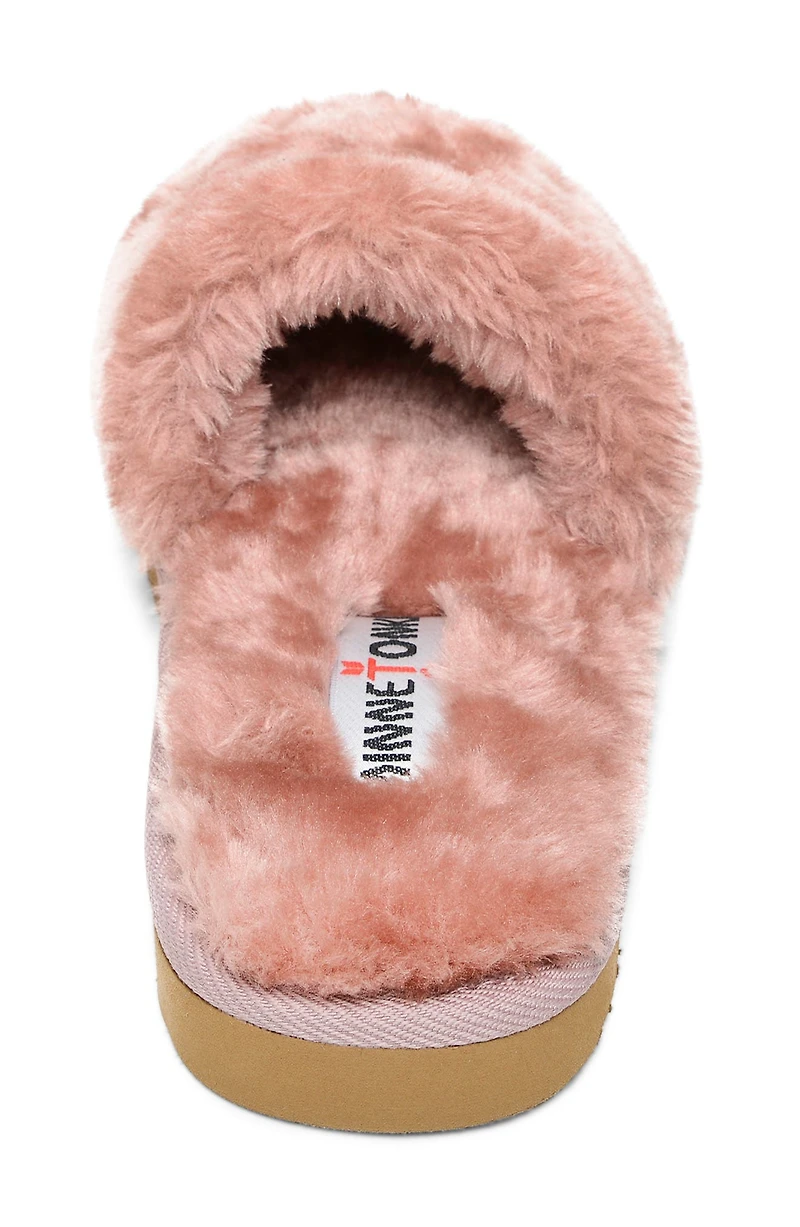 Faux Fur Slide Slipper