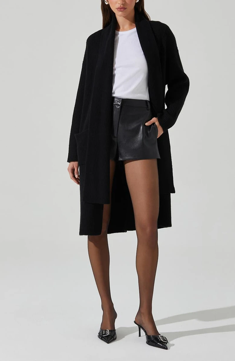 Noemi Scarf Longline Cardigan