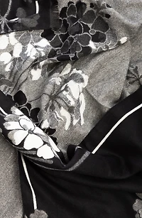 Floral Reversible Scarf