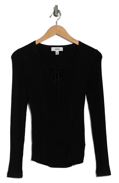 Crisscross Tie Sweater