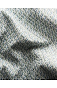 Slim Fit Parrot Print Cotton Dress Shirt