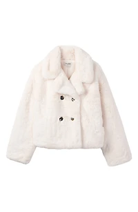 Push Faux Fur Coat