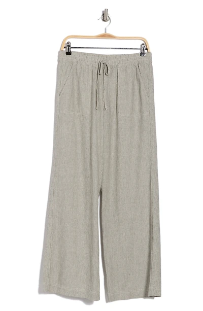 Yarn Dye Linen Blend Pants