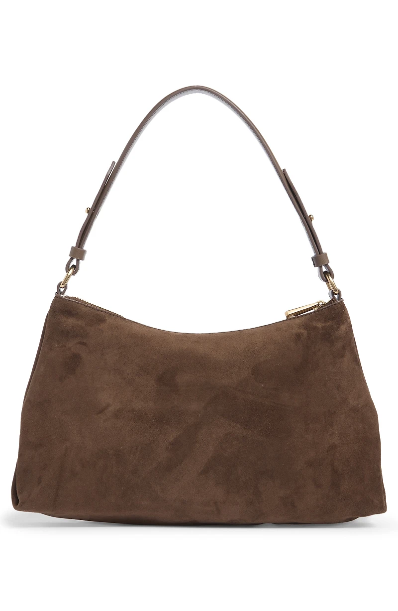 Marilyn Soft Suede Shoulder Bag