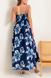 A-Line Cotton Maxi Dress