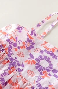 Kids' Print Tiered Sundress