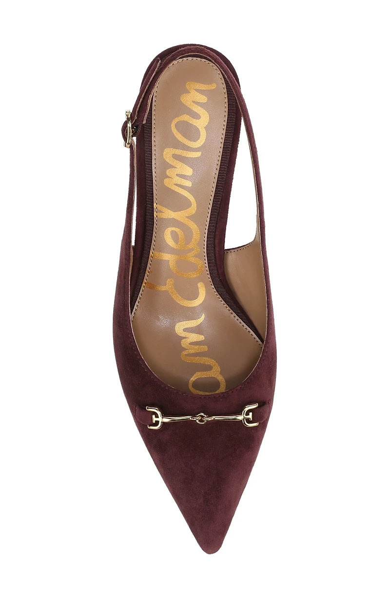 Waller Pointed Toe Slingback Pump