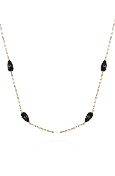Oval Station Necklace