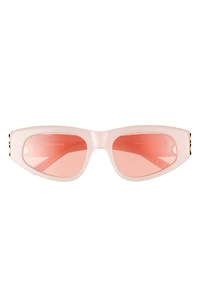 53mm Cat Eye Sunglasses