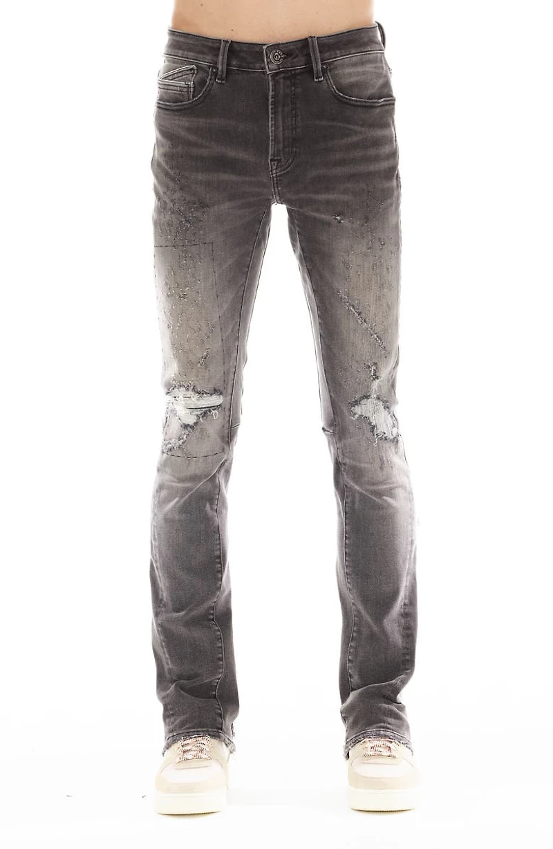 Lenny Ripped Bootcut Jeans