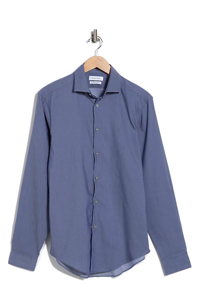 Slim Fit All-Season Stretch Dress Shirt