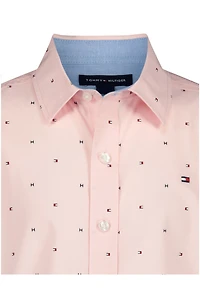 Kids' Logo Flag Short Sleeve Shirt