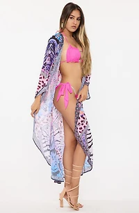 Animal Print Duster