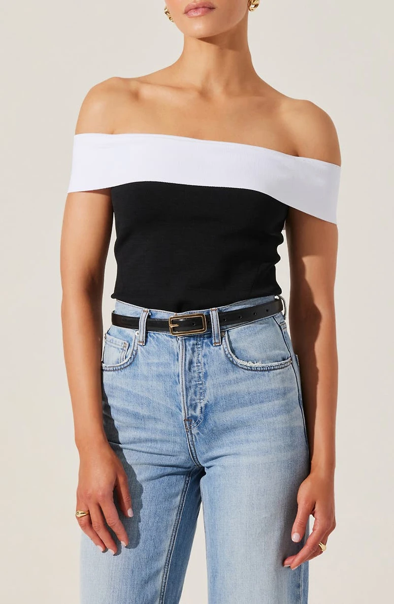 Rochelle Off the Shoulder Sweater