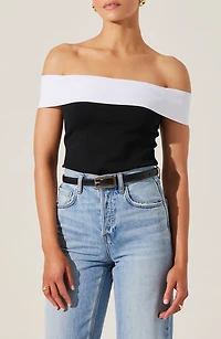 Rochelle Off the Shoulder Sweater