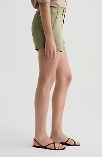 Analeigh Patch Pocket Denim Shorts
