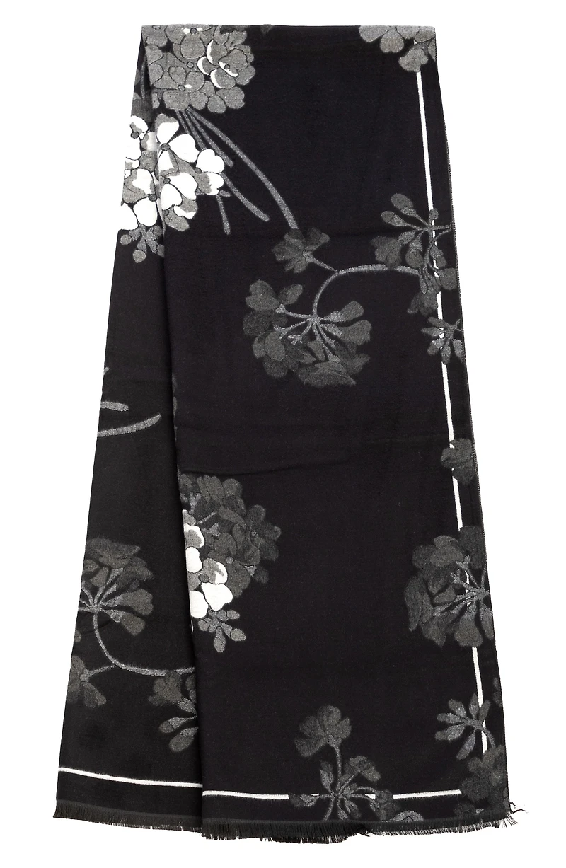 Floral Reversible Scarf