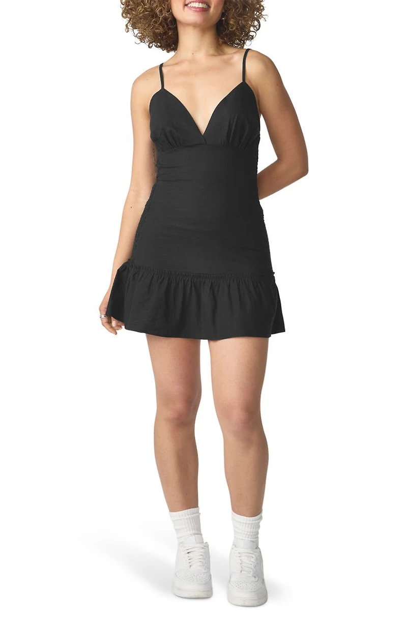 Smocked Back Mini Sundress