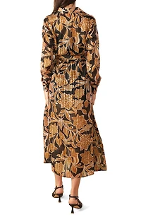 Long Sleeve Midi Shirtdress